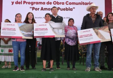 TRANSFORMACIÓN DEL CAMPO Y OBRA COMUNITARIA FORTALECEN BIENESTAR EN LA SIERRA NORTE
