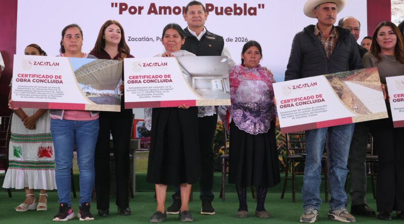 TRANSFORMACIÓN DEL CAMPO Y OBRA COMUNITARIA FORTALECEN BIENESTAR EN LA SIERRA NORTE
