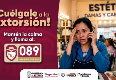Brinda SSP atención en Tecamachalco para prevenir llamadas y mensajes de extorsión