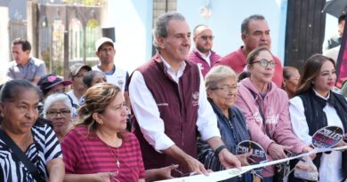 Entrega Pepe Chedraui obra de pavimentación en la colonia Guadalupe Hidalgo 2da. Sección