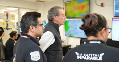 Supervisa Pepe Chedraui labores de monitoreo y alertamiento ante fenómenos de riesgo