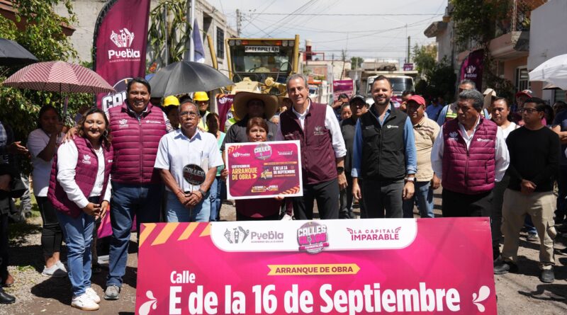 Arranca Pepe Chedraui obras de pavimentación en Guadalupe Hidalgo 2da. Sección