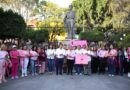 Marcha en Conmemoración de la lucha contra el cáncer en Tecamachalco