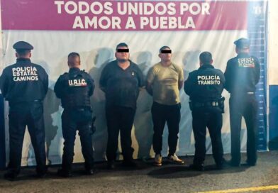 En Coronango, fuerzas de seguridad recuperan tractocamión robado