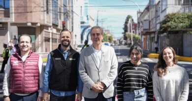 Entrega Pepe Chedraui rehabilitación vial de avenida 16 de Septiembre