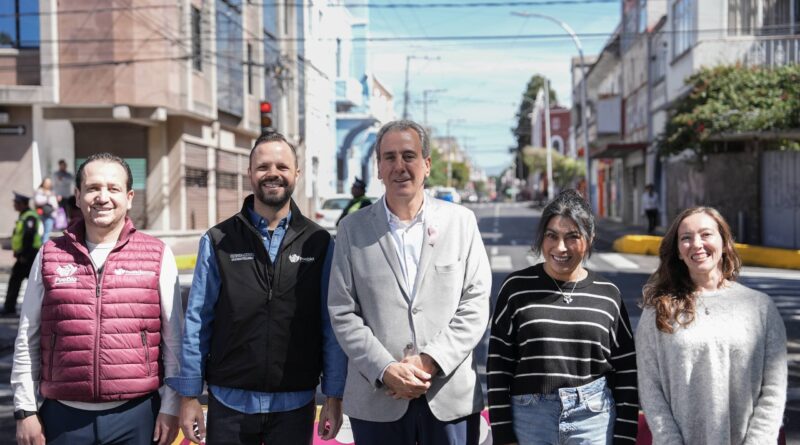 Entrega Pepe Chedraui rehabilitación vial de avenida 16 de Septiembre